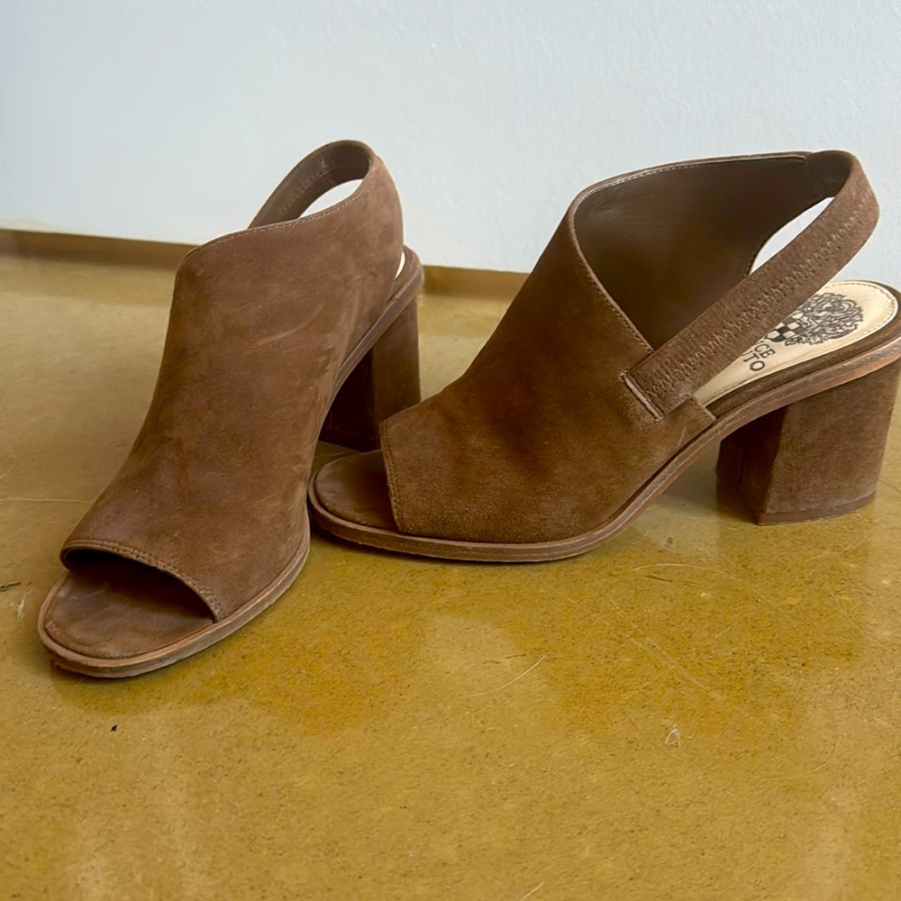 Vince Camuto Suede Heeled Sandals